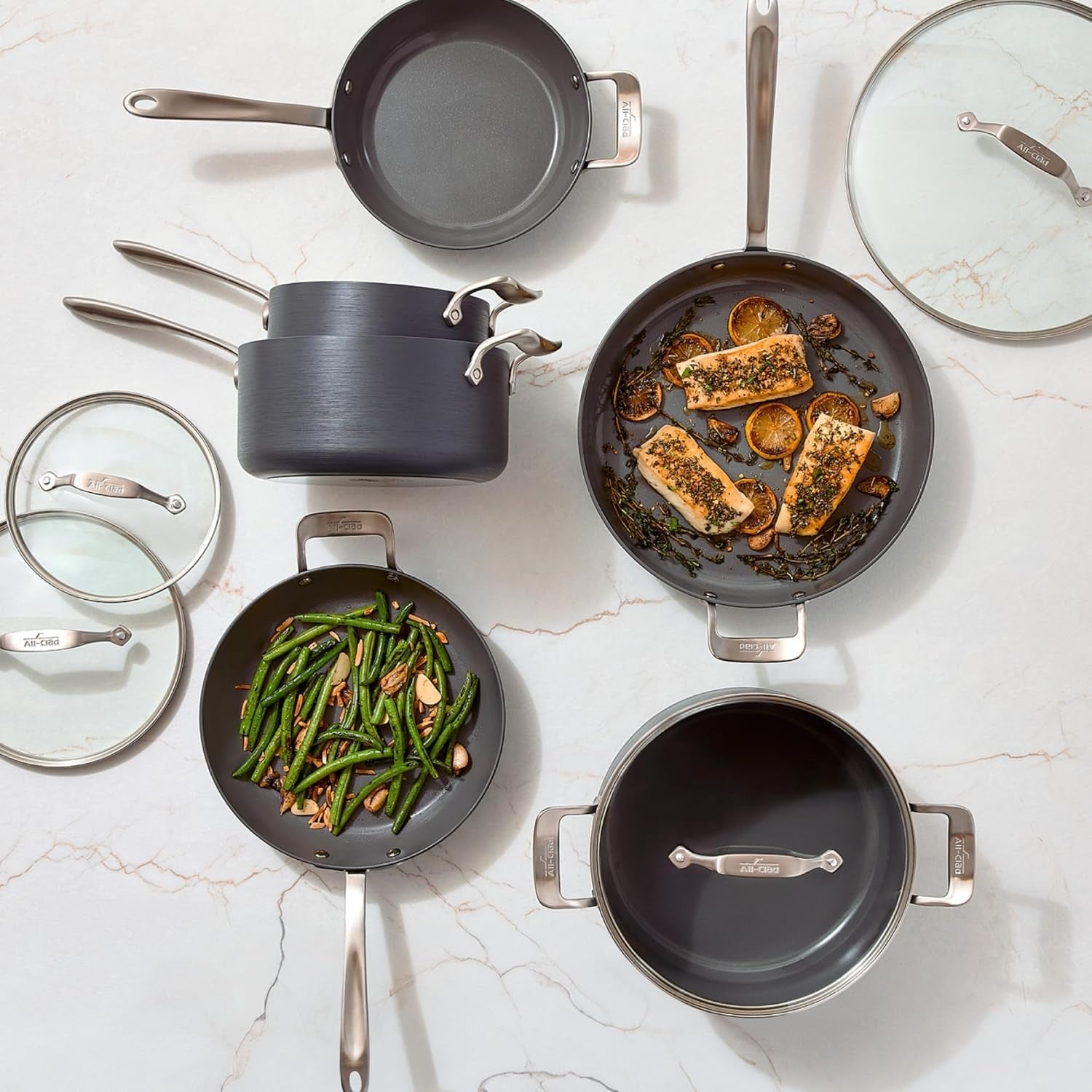 all-clad-ha1-ceramic-nonstick-10-piece-pots-pans-set-induction-ready-complete-ceramic-nonstick-cookware-set-scratch-resistant-exterior-superior-easy-organized-stacking-oven-safe-up-to-450