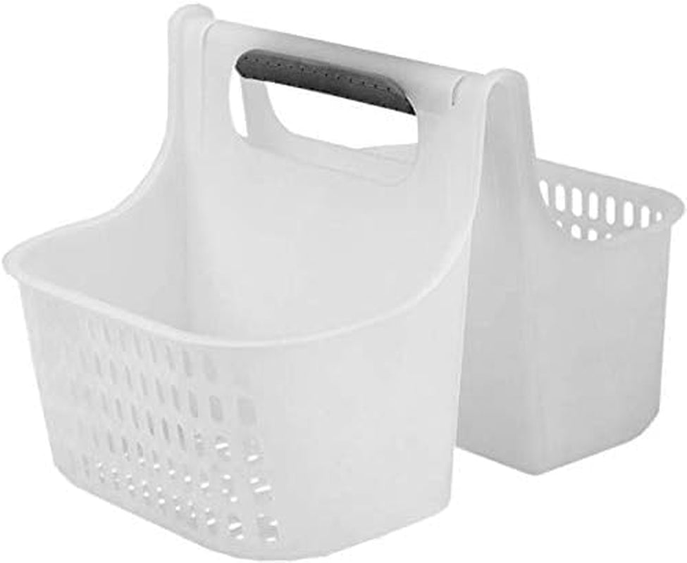 2-compartment-soft-grip-plastic-shower-caddy-organizer-with-handle