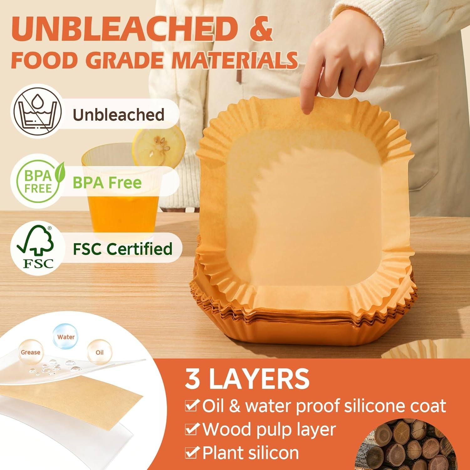 air-fryer-liners-disposable-125-pcs-8-inch-paper-for-5-8-qt-air-fryers-square-unbleached-parchment-paper-non-stick-greaseproof-for-baking-roasting-microwave-oven-airfryer-basket-accessories