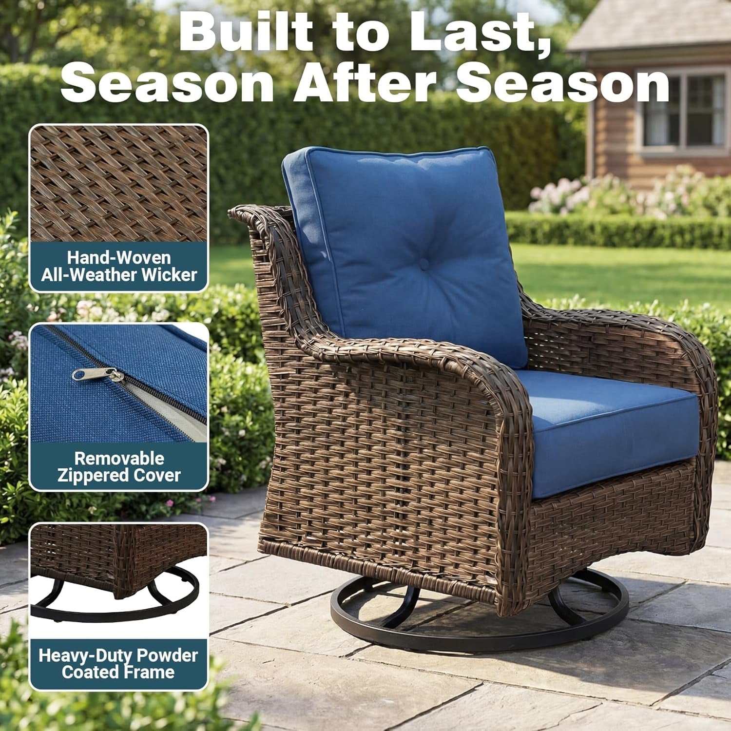 luxury-patio-conversation-set-5-piece-ergonomic-high-back-wicker-swivel-chair-set-with-6-inch-deep-seating-cushions-large-patio-furniture-set-for-garden-deck-balcony-navy-blue