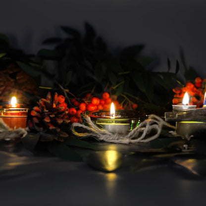 WGV Sturdy Tea Light Votive Candle Holder 3" W, Clear Heavy Thick Chubby Plate Bowl Glass, Small Accent Decor, 1 Pc7