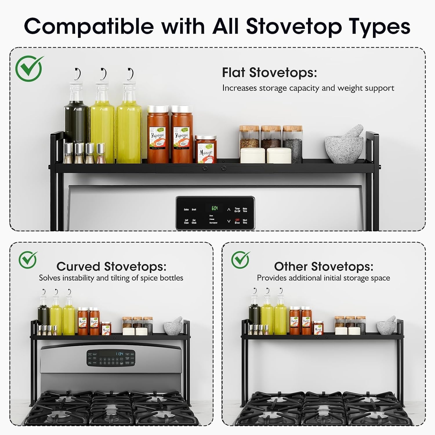 adjustable-stove-top-shelf-4-level-spice-rack-black
