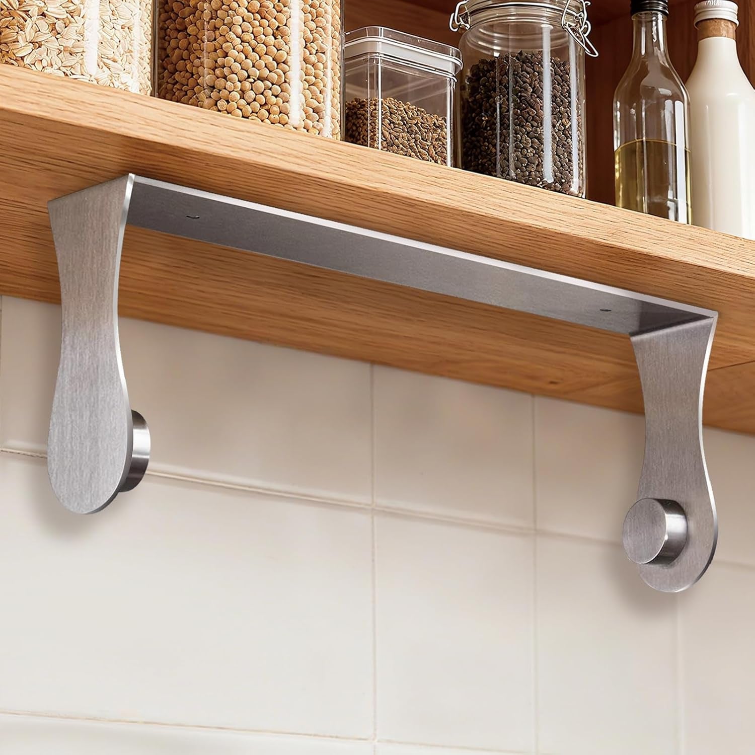paper-towel-holder-under-cabinet-wall-mount-stainless-steel-silver