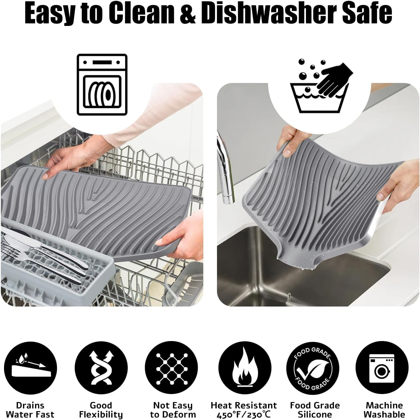 silicone-dish-drying-mat-for-kitchen-counter-grey-1pcs-16-x-12-heat-resistant-non-slip-dish-drain-pad-with-built-in-drain-dishwasher-safe-quick-dry-hangable-roll-up-for-storage