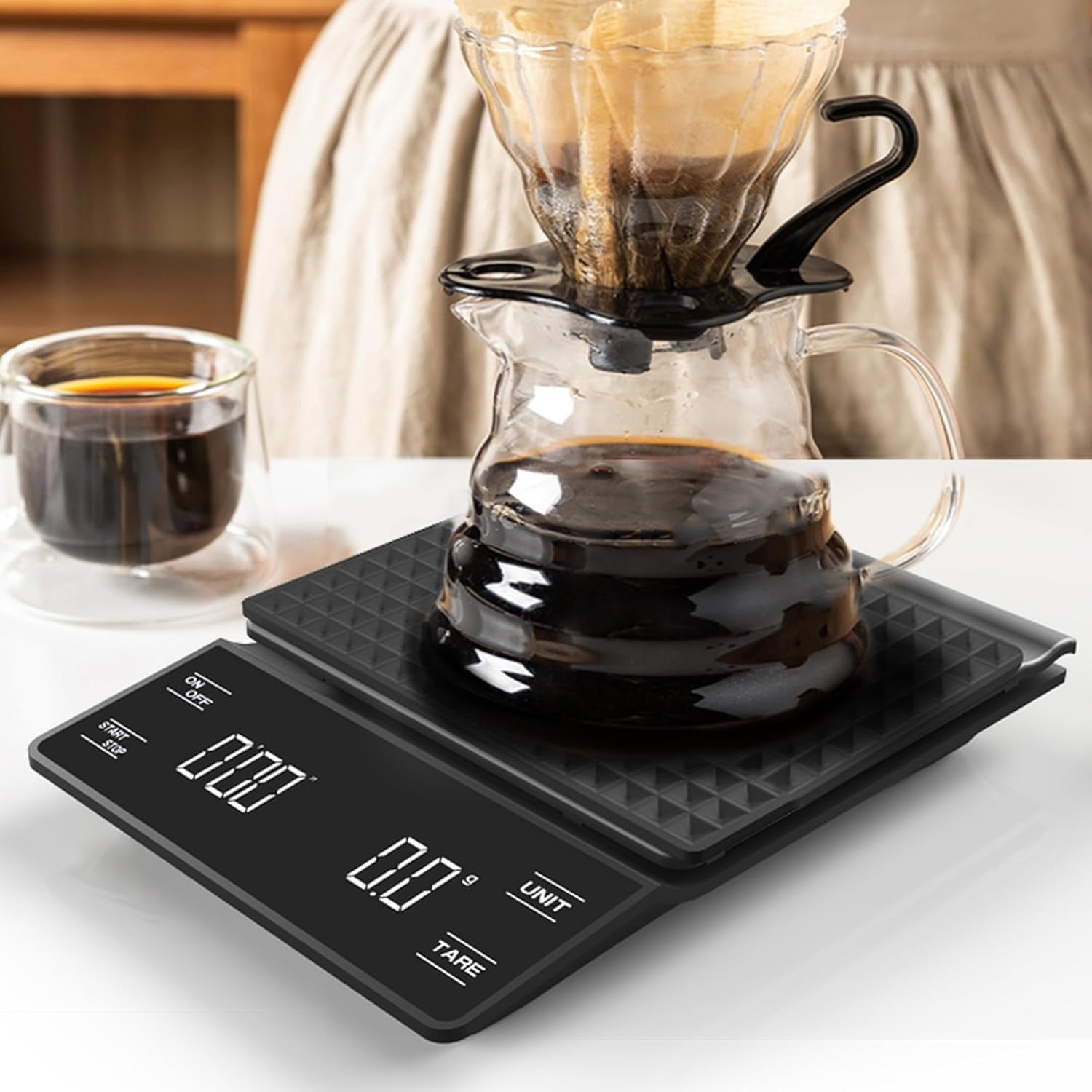 coffee-scale-with-timer-0-1g-high-precision-espresso-scale-3kg-digital-coffee-weight-scale-with-tare-function-led-display-battery-powered-for-pour-over-coffee-and-espresso-machine