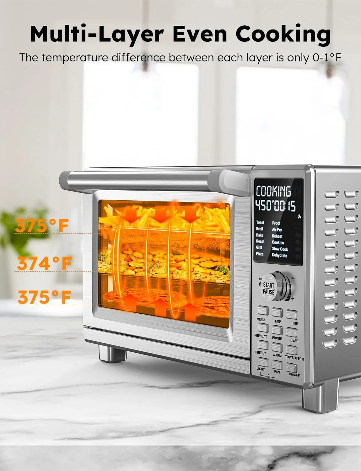 bravo-xl-pro-air-fryer-toaster-oven-improved-100-super-convection-quicker-crispier-results-100-presets-multi-layer-even-cooking-50-500f-smart-probe-pfas-free-30qt-stainless-steel