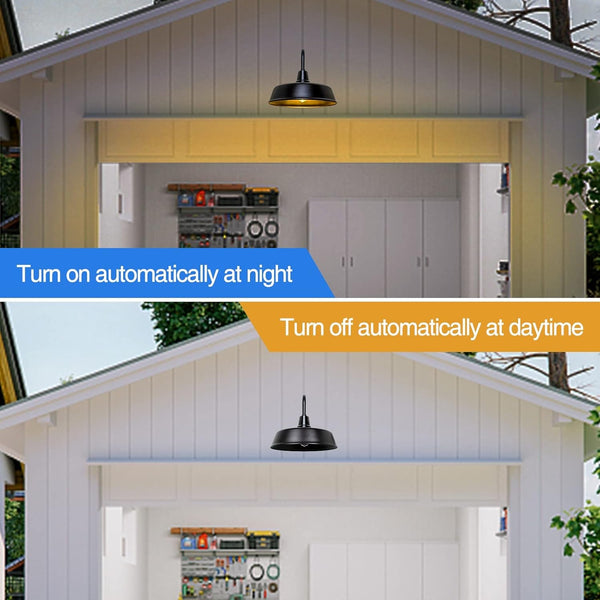 18 Inch Diameter Dusk to Dawn Barn Light Outdoor Gooseneck Lighting4