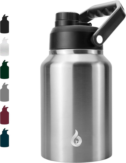64Oz Insulated Water Bottle, Half Gallon Stainless Steel Water Jug1