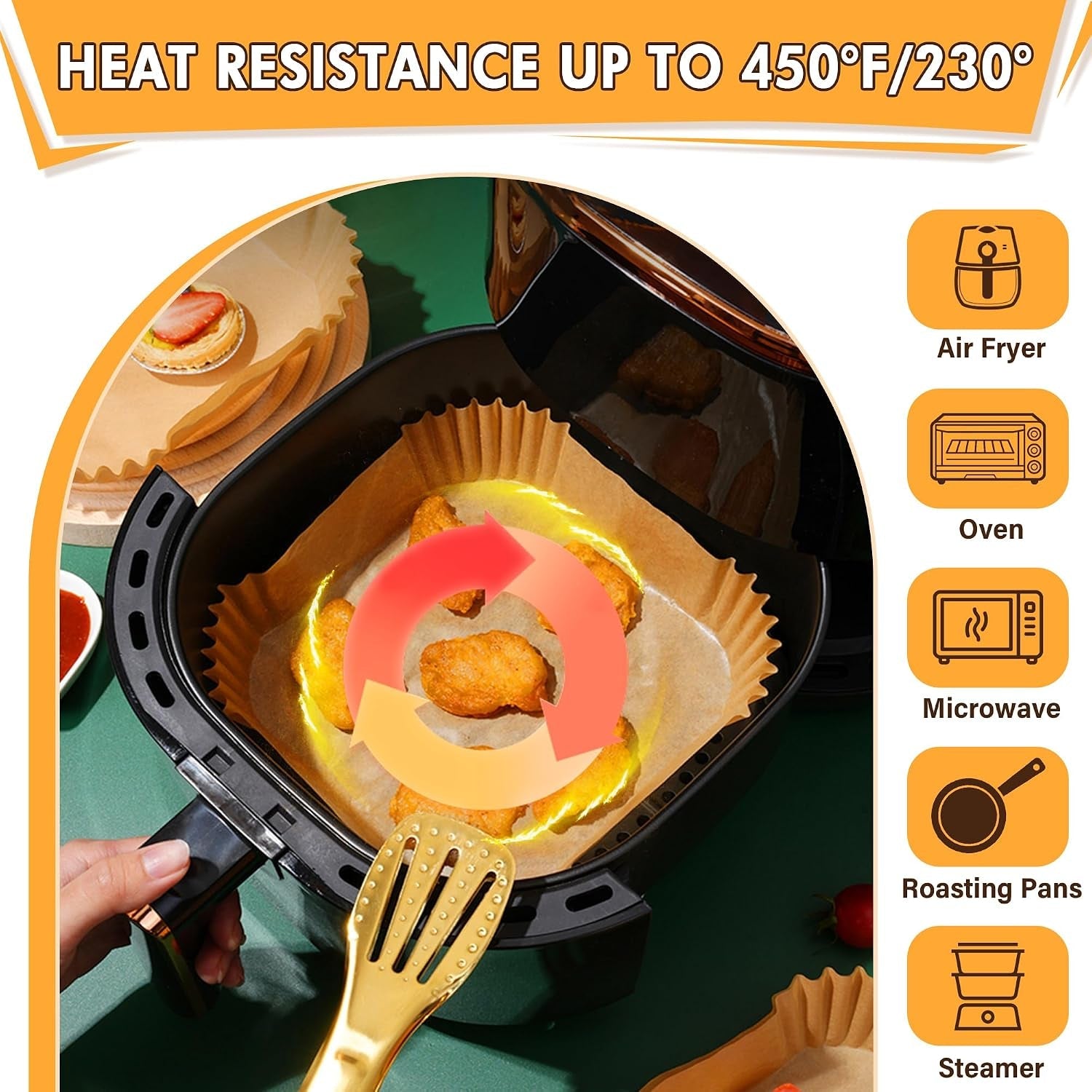 200pcs-air-fryer-liners-disposable-air-fryer-liners-8-7-square-parchment-disposable-paper-liner-for-air-fryer-parchment-paper-baking-roasting-and-microwave