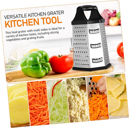 One Kitchen Tool Sided Vegetable Slicer Cheese Shredder Peeler Ginger Potato Cutter Garlic Grater Non-Slip Base Comfortable Handling3