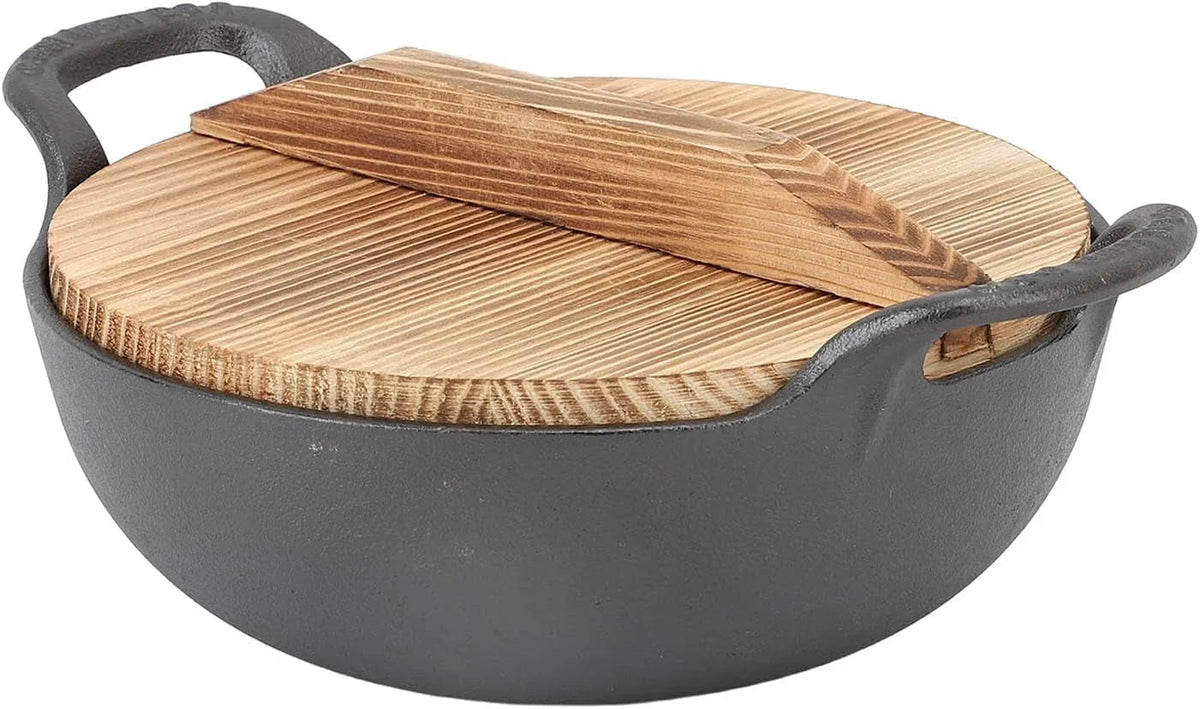 cast-iron-wok-pan-14-inch-pre-seasoned-flat-bottom-stir-fry-skillet-with-wooden-lid-and-handle-oven-safe-for-asian-cooking-stir-fry-soup-and-stew-25cm