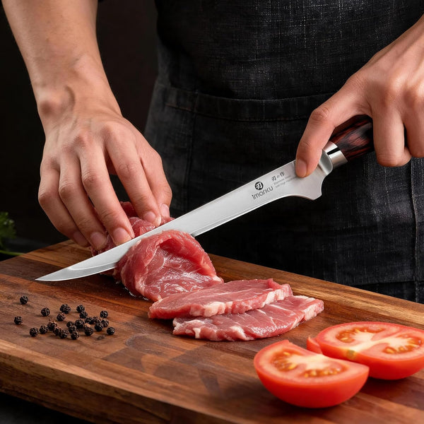 8 Inch Fillet Knife, Japanese High Carbon Stainless Steel6