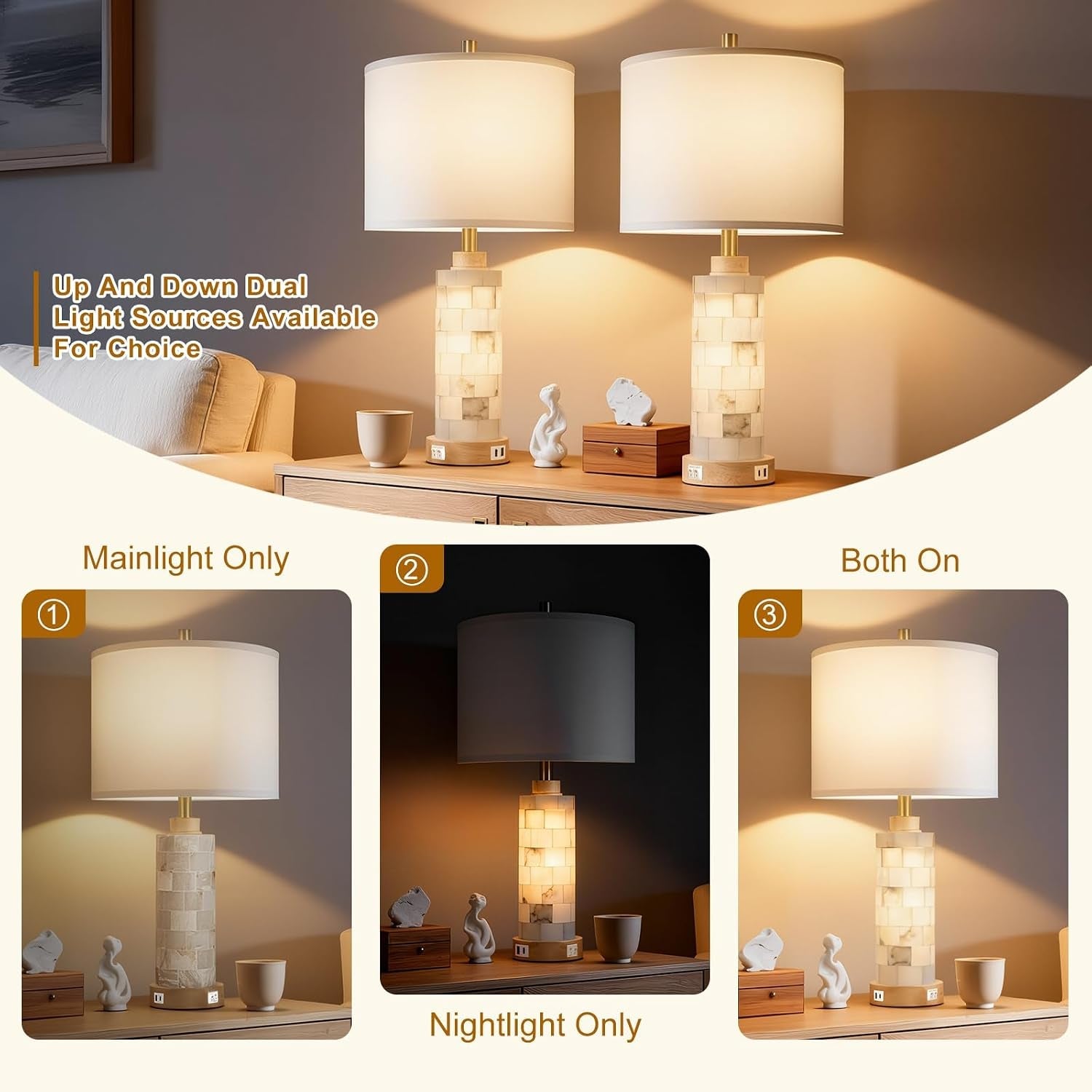 27-alabaster-and-wood-table-lamps-set-of-2-with-night-light-nightstand-lamps-with-usb-ports-white-linen-fabric-shade-bedside-lamp-for-living-room-bedroom-home-office-hotel-bar-house