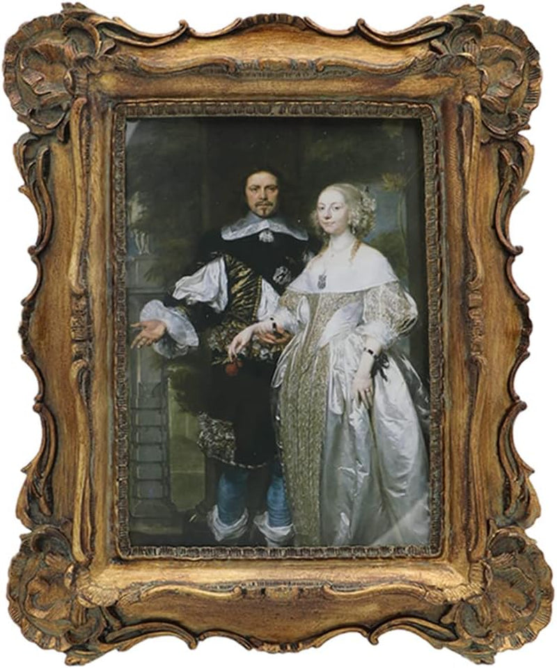 8x10-vintage-picture-frame-antique-gold-frames