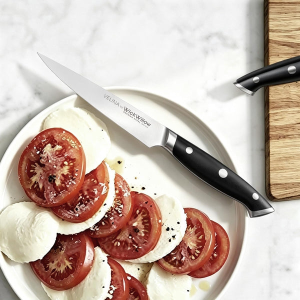 5” Kitchen Utility Knife – Ultra Sharp German High-Carbon Steel3