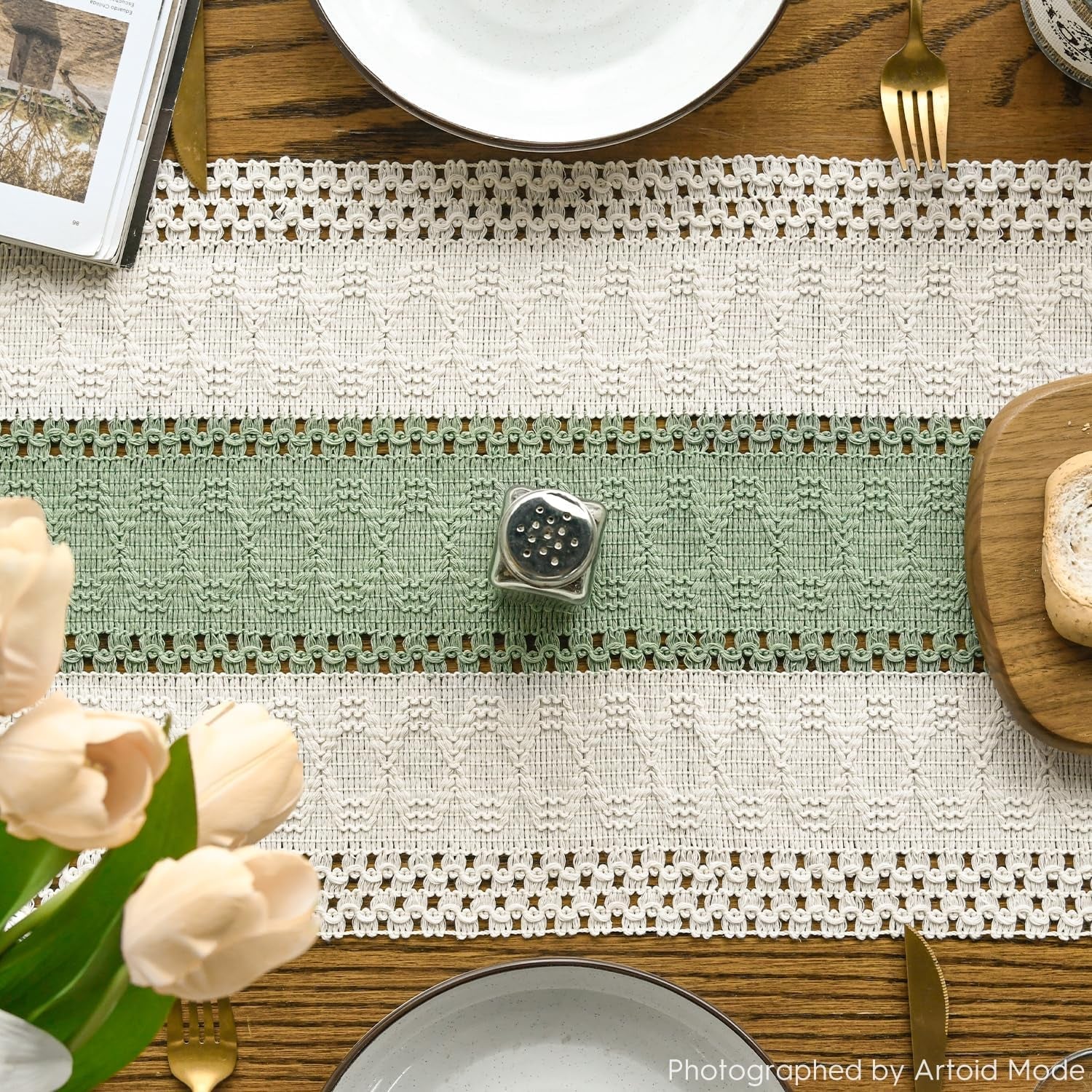 light-green-farmhouse-rustic-table-runner-12x72-inch