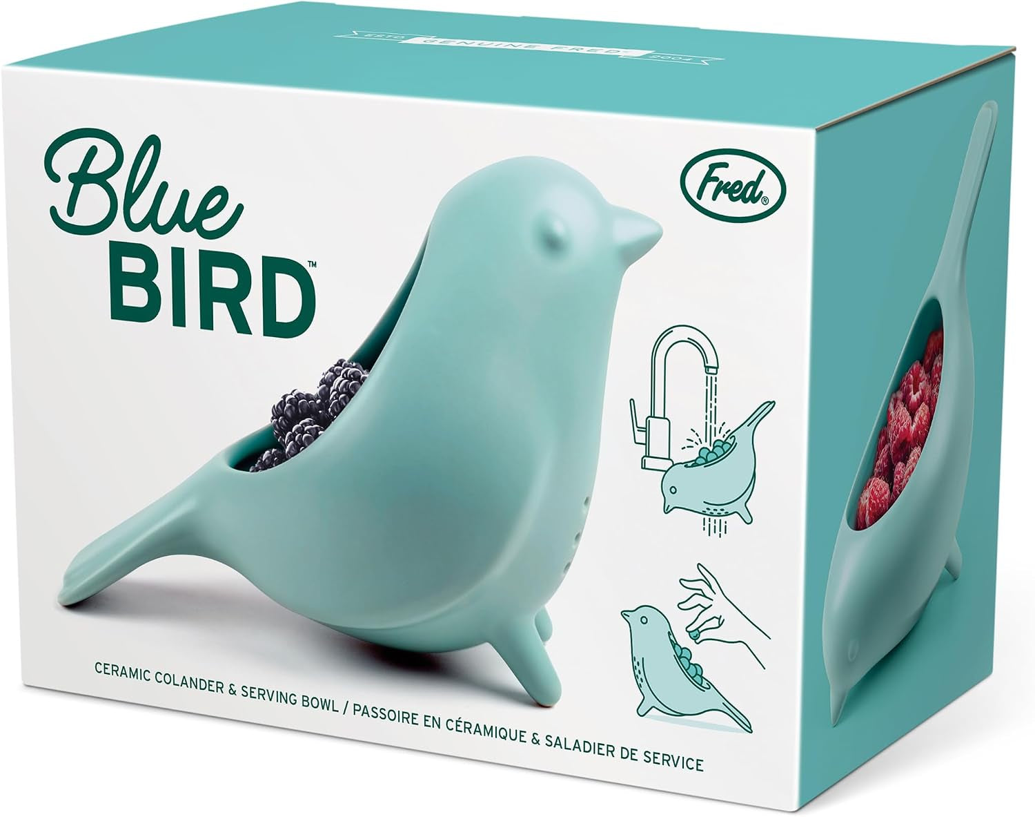 genuine-fred-blue-bird-ceramic-colander-charming-unique-design-berry-colander-fun-kitchen-gadget