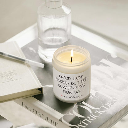 Coworker Leaving Gifts for Women, Lavender Scented Candle(7Oz)3