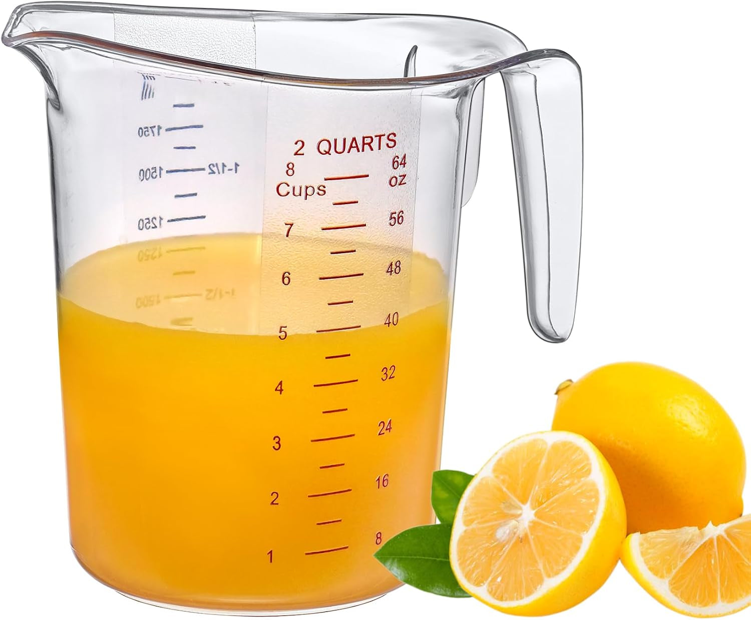 melissa-64-ounce-plastic-measuring-pitcher-1-pack-8-cup-2-quart-food-grade-measuring-jug-unbreakable-stackable-dishwasher-safe-great-for-oil-vinegar-flour-and-more