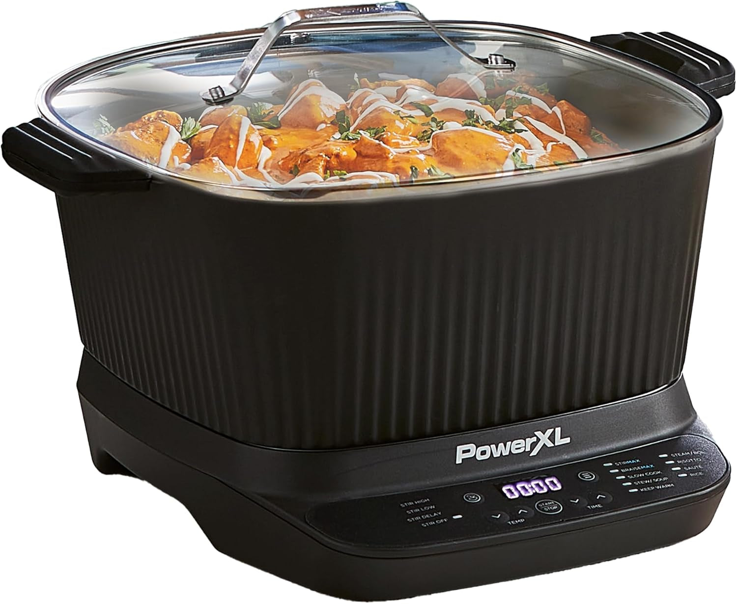 stirmax-7-5qt-digital-multi-cooker-with-auto-stir-9-in-1-multicooker-with-automatic-stirring-saute-sear-and-dishwasher-safe-ceramic-pot