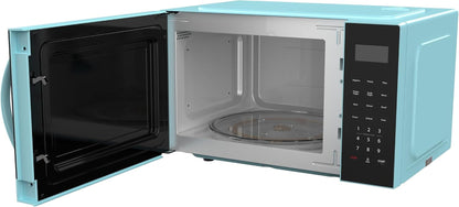 FRIGIDAIRE 0.9-Cubic Feet Microwave Oven with Oversized Display, Blue3