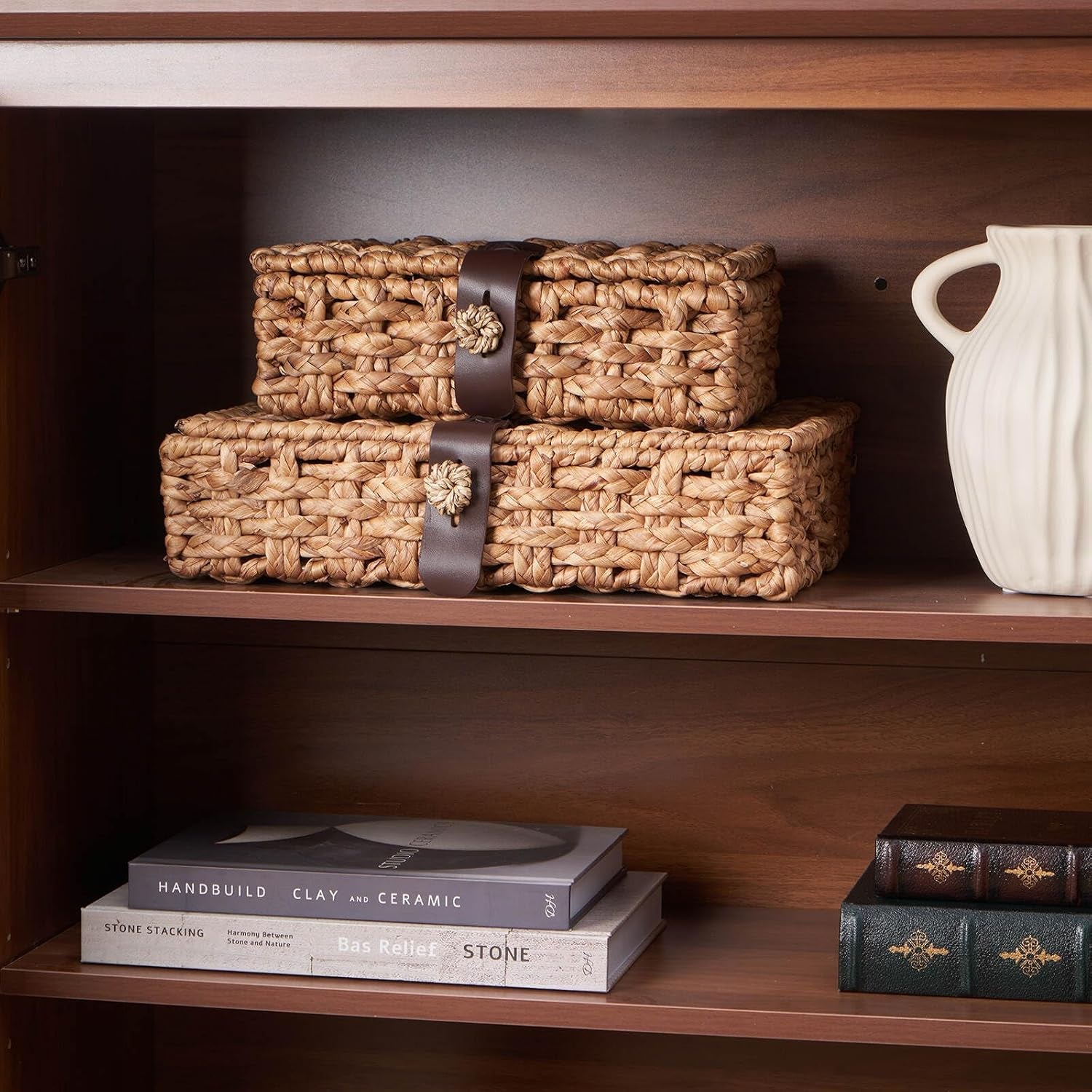 decorative-box-with-lid-wicker-storage-basket-water-hyacinth-woven-decorative-box-for-shelf-coffee-table-console-table-home-decor-small