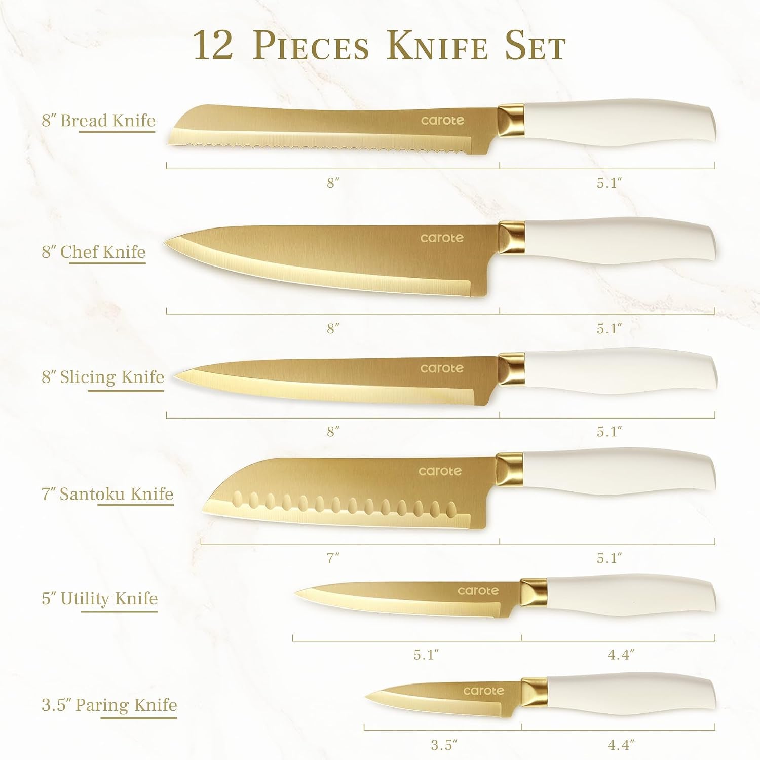 kitchen-knife-set-6-gold-knives-with-6-blade-guards-12-piece