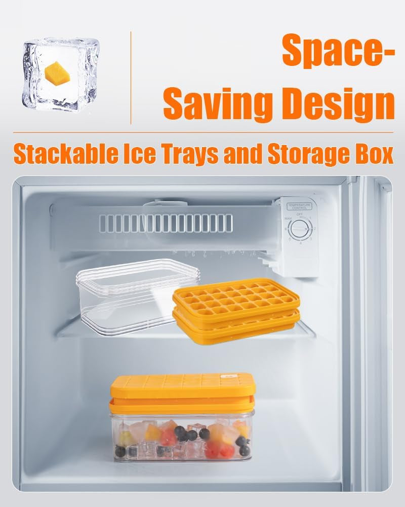 ice-cube-tray-with-lid-storage-bin-56-cubes-ice-trays-for-freezer-silicone-bottom-easy-release-press-to-pop-2-trays-56-cubes-storage-bin-and-scoop-bpa-free-stackable-for-whiskey