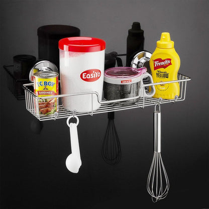 Suction Cup Shower Caddy Storage Combo Organizer, No Damage Bath Shelf Suction Cup Shower Basket,Rustproof Wire Bathroom Accessories - Rustproof Stainless Steel6