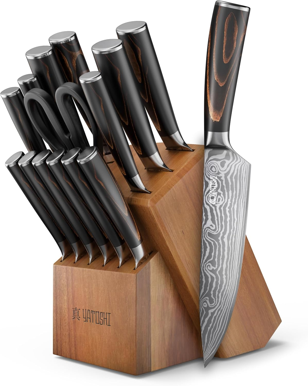 yatoshi-professional-kitchen-knife-set-15-pieces-high-carbon-stainless-steel-ergonomic-handle