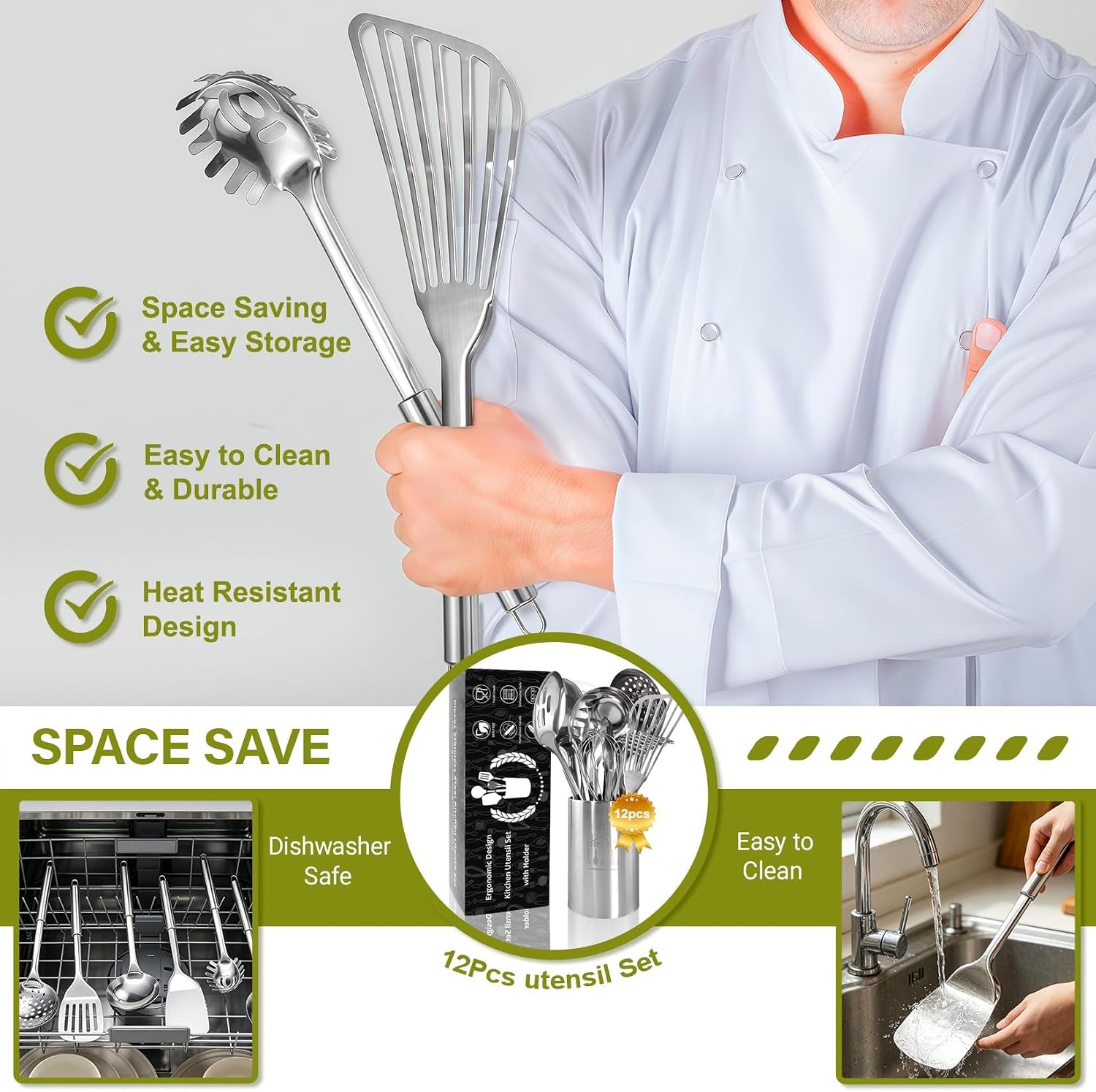 stainless-steel-kitchen-utensils-set-12pcs-cooking-utensils-set-with-holder-heat-resistant-kitchen-tool-set-for-cooking-with-turners-potato-masher-spatula-spoons-tongs-whisk