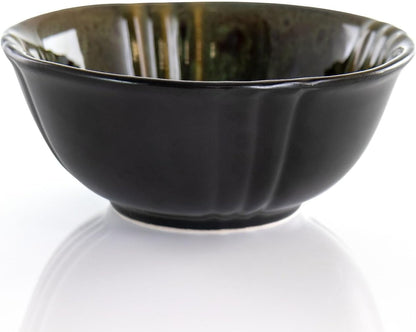 Stoneware round Oval Dinnerware Dish Set, Jade Green3