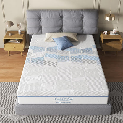 10 Inch Twin Mattress, Cooling Gel Memory Foam Mattress in a Box1