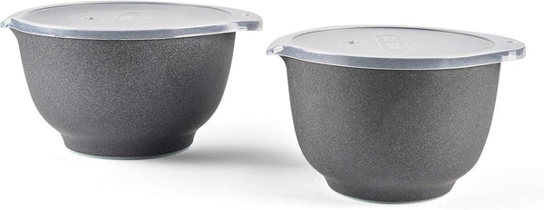Margrethe Mixing Bowl Set with Lids, 2L/3L, Black2