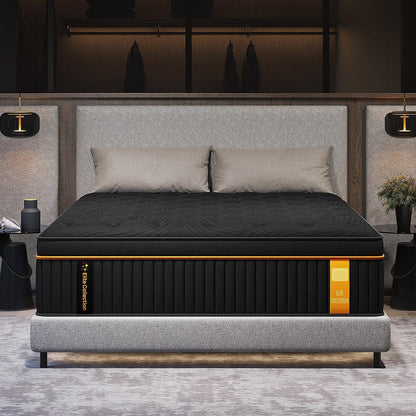 Full Size Hybrid Mattress 14 Inch Medium Firm Upgraded Edge Support1