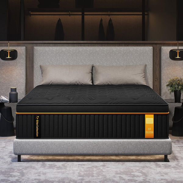 Full Size Hybrid Mattress 14 Inch Medium Firm Upgraded Edge Support1