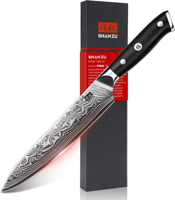 Damascus Chef Knife,Utility Knife 6 in Japanese Steel Kitchen Knife1