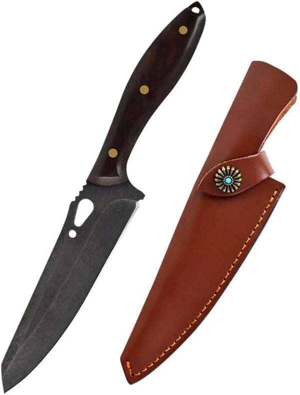 Meat Cleaver,Cleaver Knife Stainless Steel Hand Knife Boning Knife Kitchen Meat Cleaver Butcher Special Knife Outdoor Survival Knife Universal Knife, LAMAJIGA58441