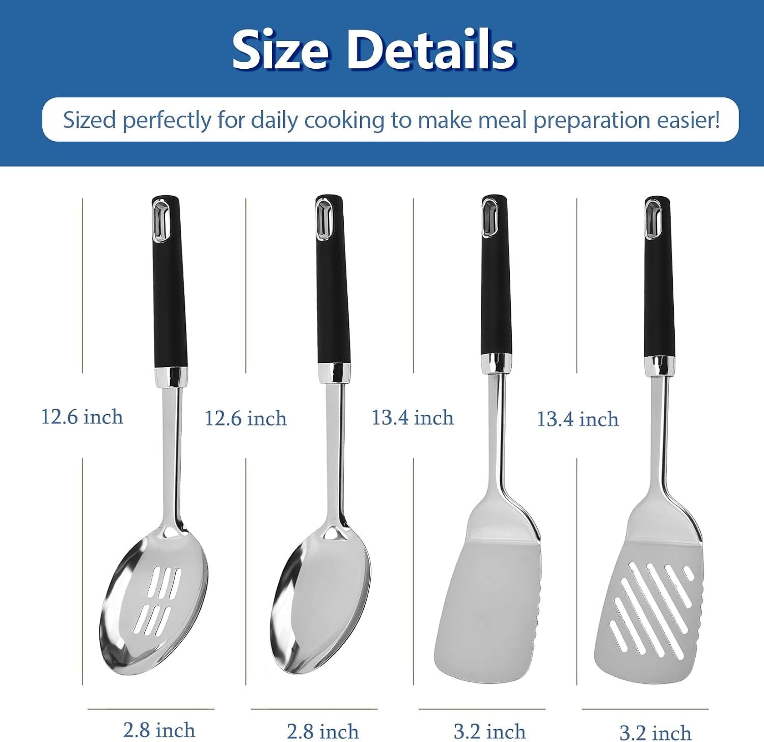 4pcs-stainless-steel-cooking-spatula-spoon-set-metal-cooking-utensils-set-with-anti-scald-handle-heat-resistant-kitchen-utensils-set-with-turners-serving-spoon-ladle-skimmer-pasta-server