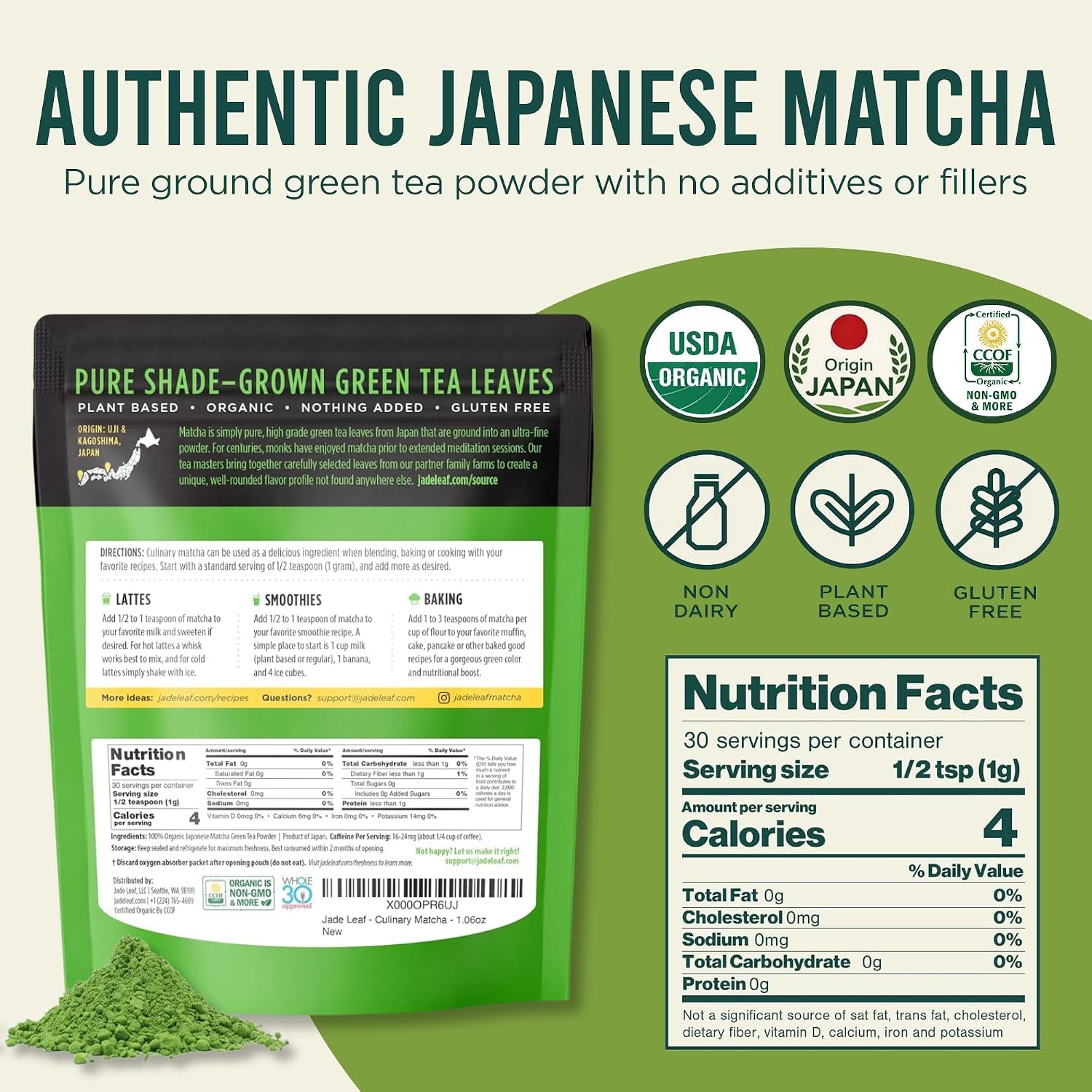 powder-organic-culinary-grade-30g-1-06oz-best-for-matcha-lattes-baking-and-smoothies-authentic-japanese-matcha-green-tea-powder-resealable-pouch