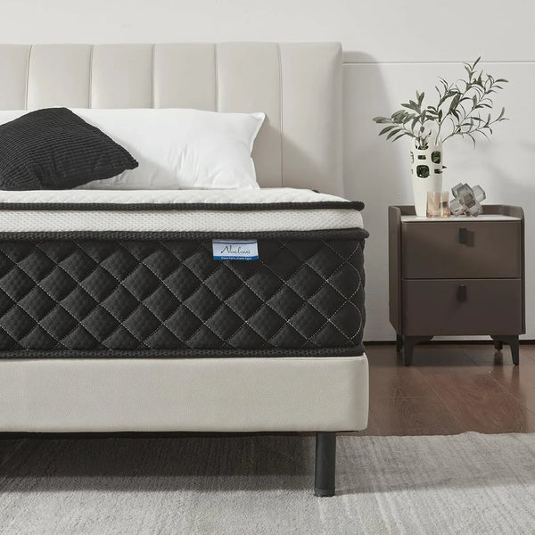 Queen Mattress, 12 Inch Queen Size Mattress in a Box, Memory Foam Mattress with Pocket Springs, Medium Firm, Lumbar Support & Motion Isolation, Pressure Relief & Breathable Comfort7