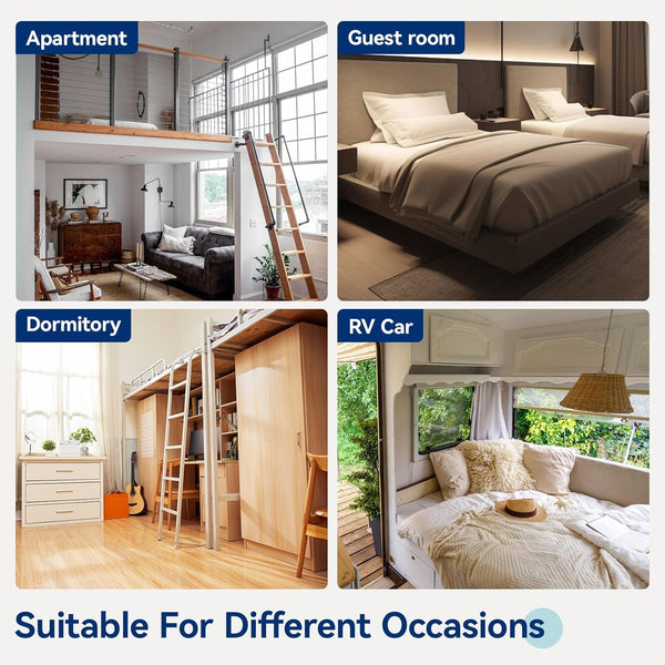 Breathable Memory Foam Plush Mattress, Queen, White/Grey, 80 X 60 X 8 Inches8