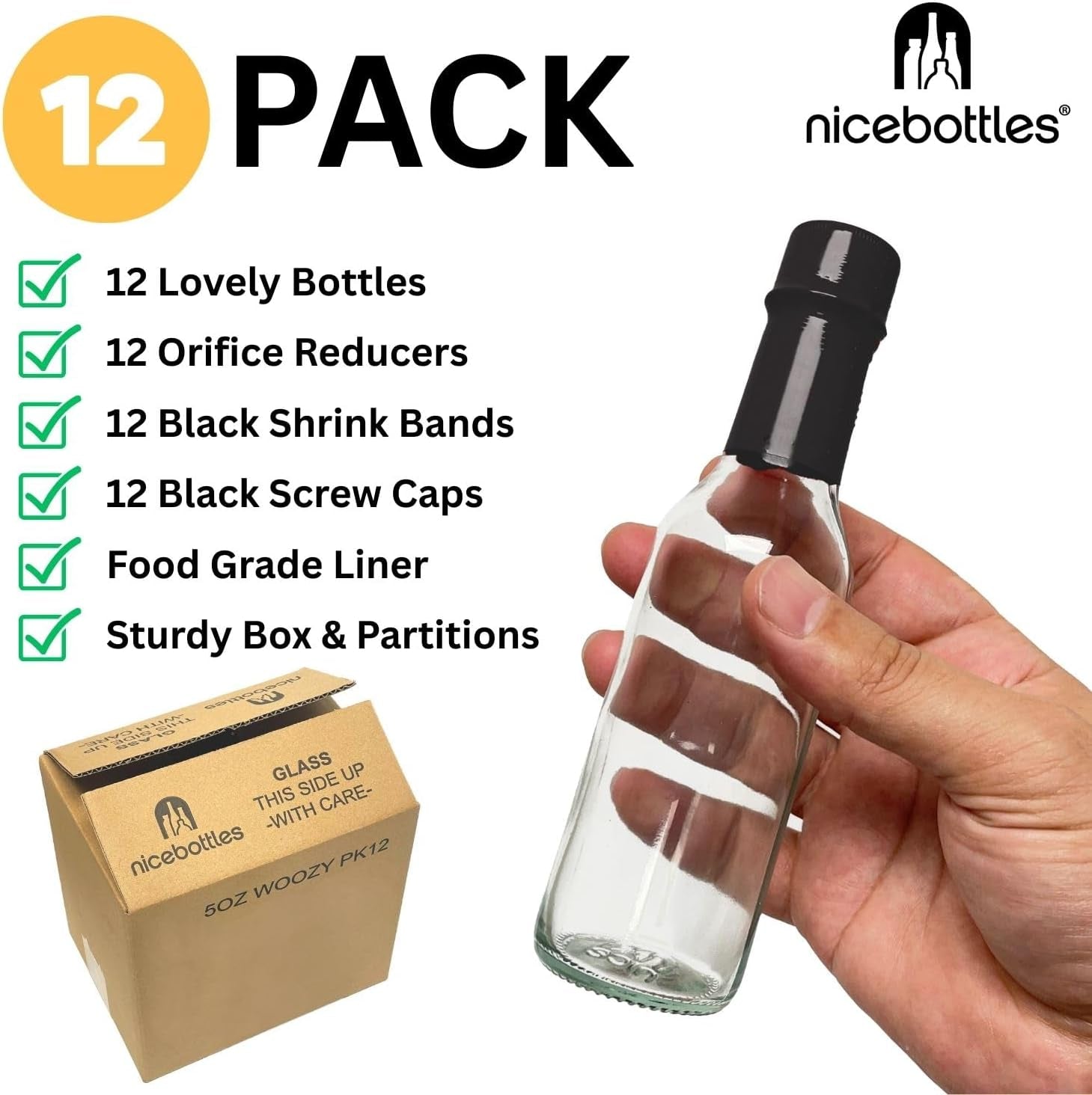 hot-sauce-bottles-with-shrink-bands-5-oz-black-cap-12-pack