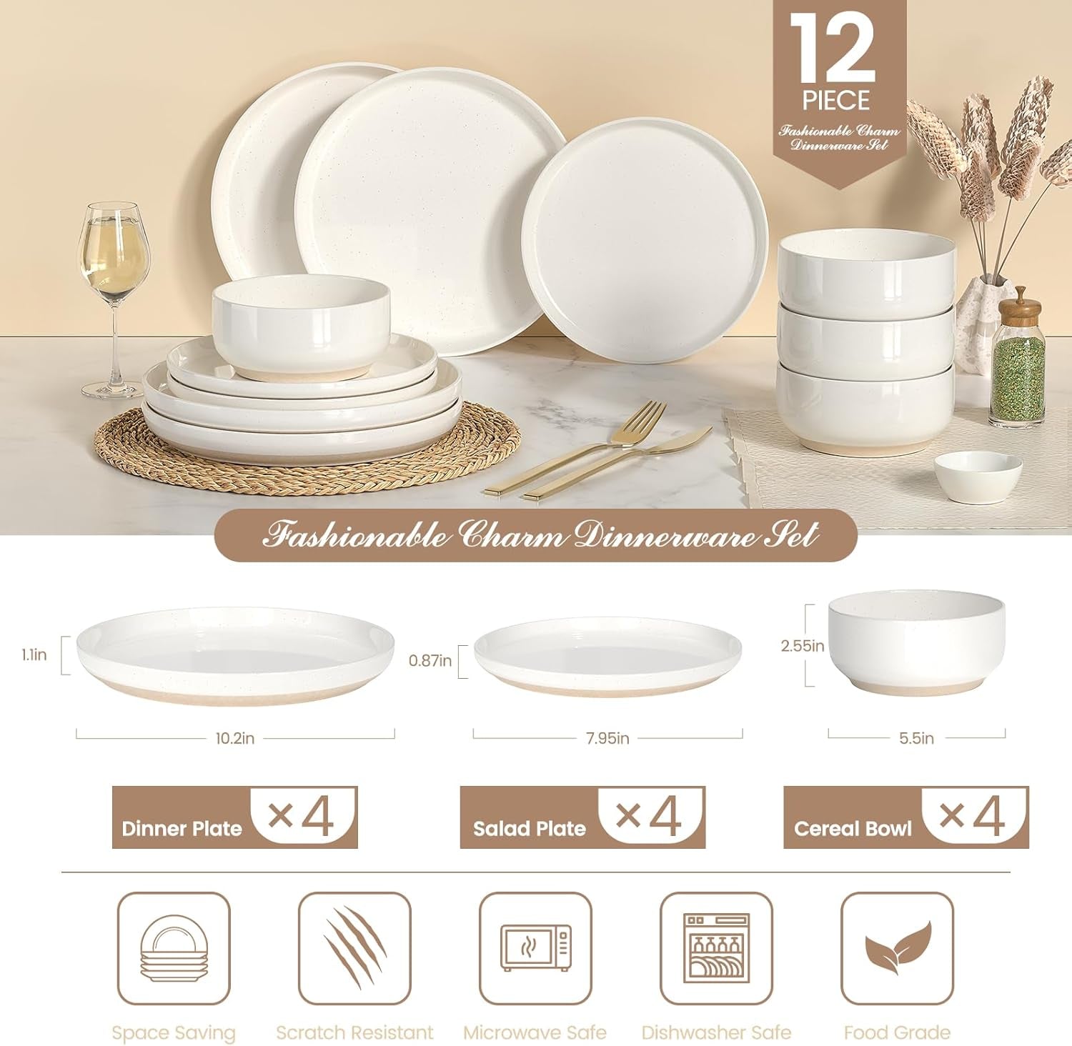 plates-and-bowls-sets-dinnerware-sets-for-4-12-pieces-scratch-resistant-dishware-dishes-set-ceramic-kitchen-dinner-set-porcelain-microwave-and-dishwasher-safe-cream-white