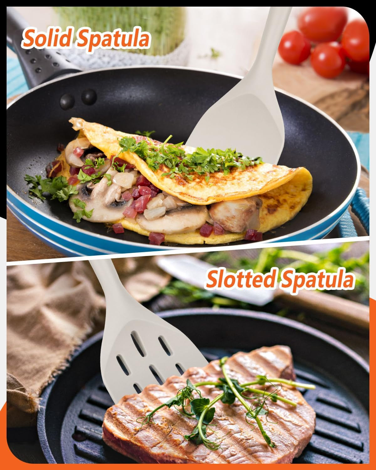 silicone-spatula-non-stick-turner-for-cooking-food-grade-khaki