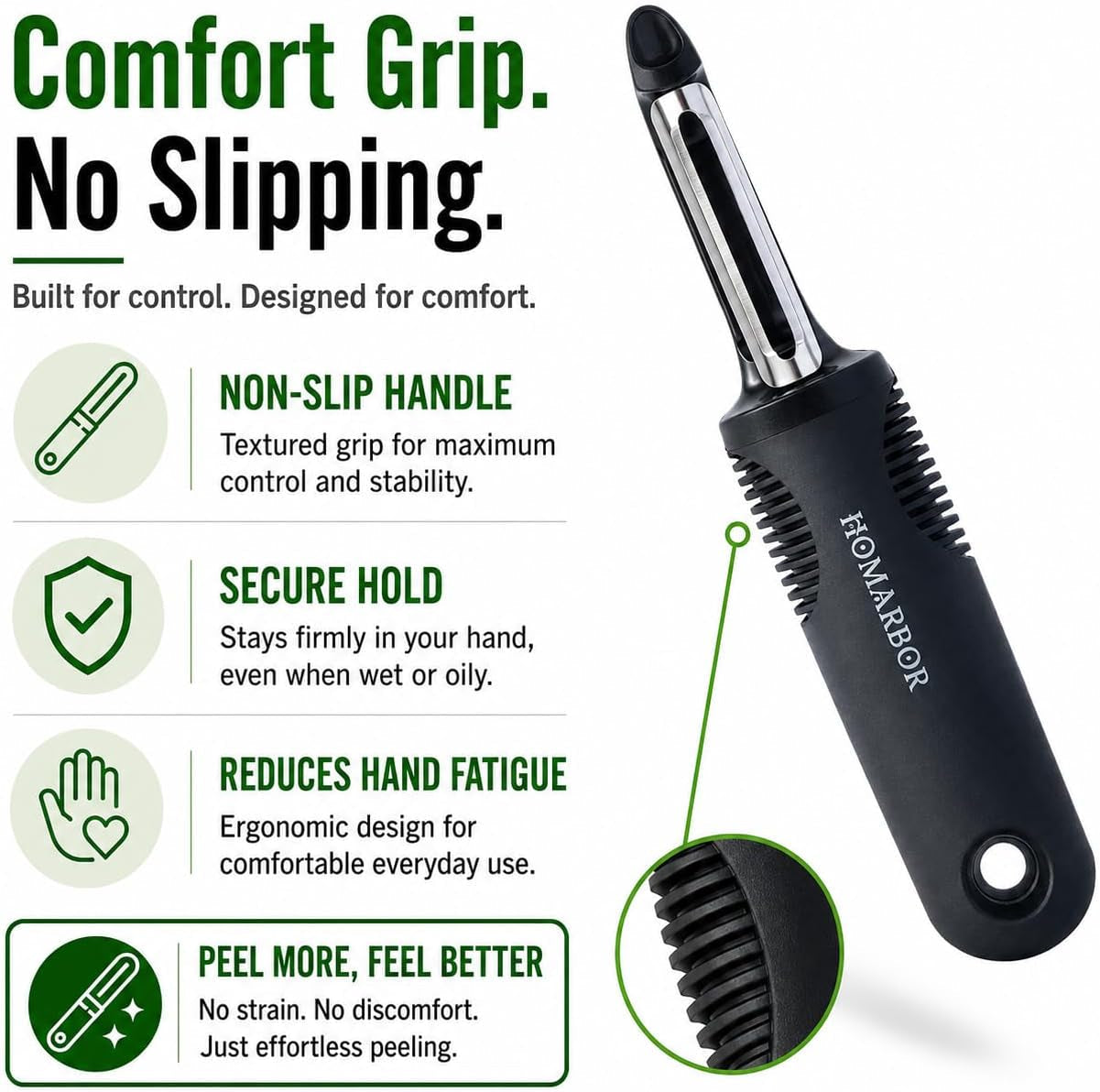 black-premium-vegetable-peeler-ultra-sharp-swivel-stainless-steel-blade-ergonomic-soft-grip-handle-mango-peeler-dishwasher-safe-skin-peeler-for-veggies-fruits-potato-peeler-eye-remover