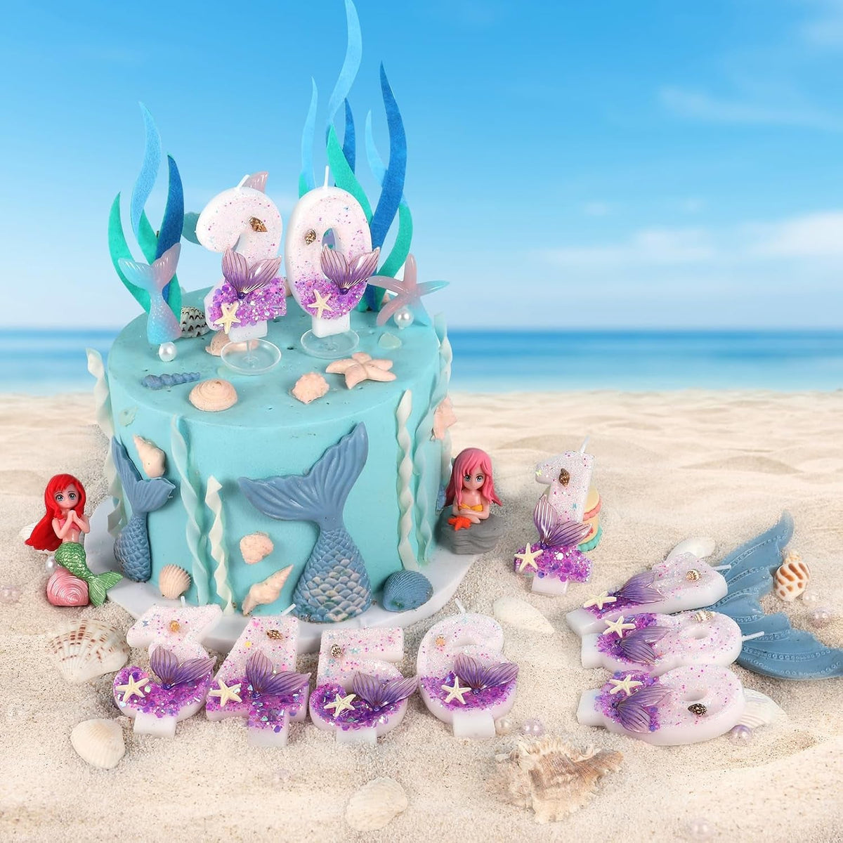 purple-number-5-candles-mermaid-birthday-candle-5th-birthday-cake-topper-cupcake-decorations-for-girls-and-women-party-decor-anniversary-celebrations-supplies-favors