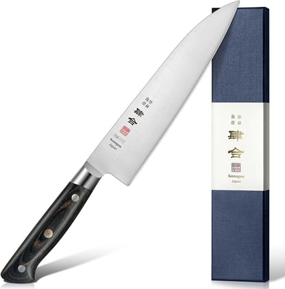 8.27 Inch Japanese Chef Knife Kitchen Knife, Japan AUS-8 Alloy Steel Gyuto Knife with Full-Tang Pakkawood Handle, Chef'S Knives with Premium Gift Box (Classic Series)1