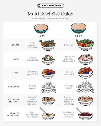 Le Creuset Stoneware Multi Bowl, 3.1 Qt., Cerise6