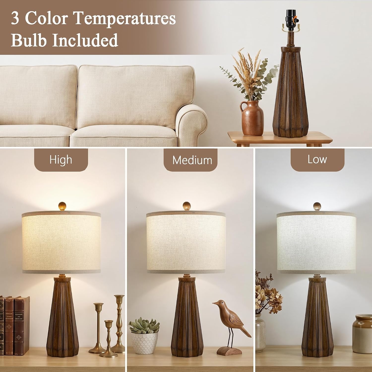 23-5-farmhouse-table-lamps-set-of-2-with-9w-led-bulbs-vintage-brown